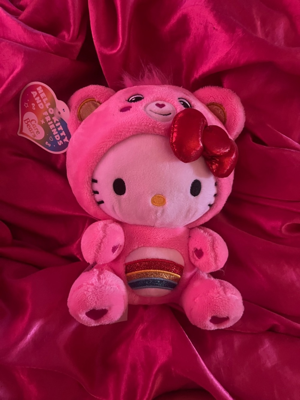 Hello Kitty x Care bears Collab Plush Toy